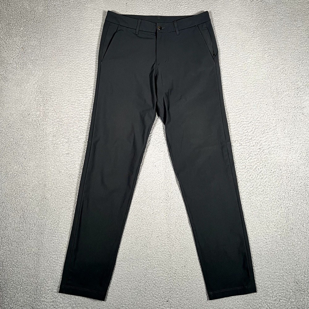 Lululemon Pants Mens‎ 30x31 Gray Commission Slim Warpstreme Golf Casual Tech